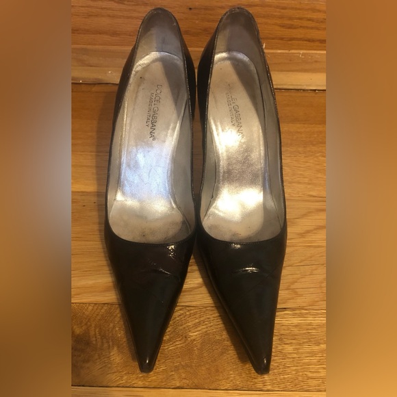 Dolce & Gabbana dark burgundy high heels size 38. - Picture 2 of 13